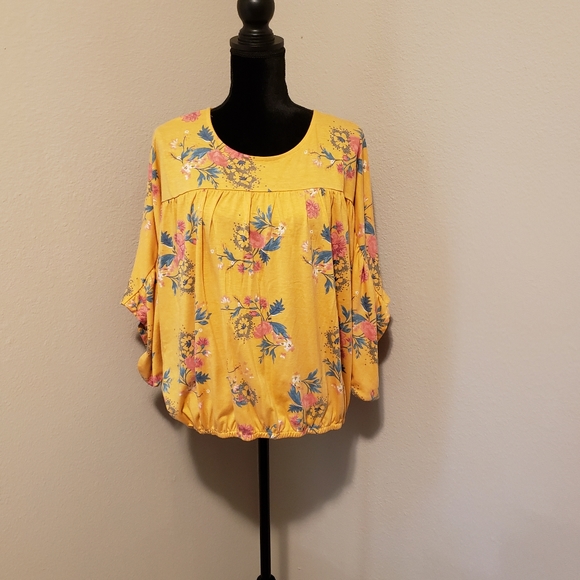 Time and Tru Tops - FINAL PRICE!! Time and Tru Yllw Top Sz 2X NWOT